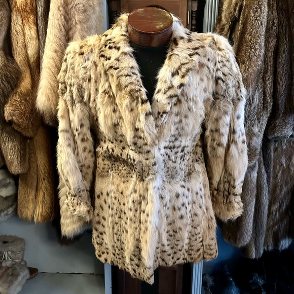 Vintage Genuine Lynx Unbranded Fur Coat - Picture 2 of 8